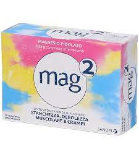 Mag2 20 Compresse Effervescenti Integratore Di Magnesio Pidolato