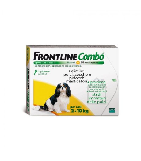 Frontline 3 Pipette 2-10 kg Cani