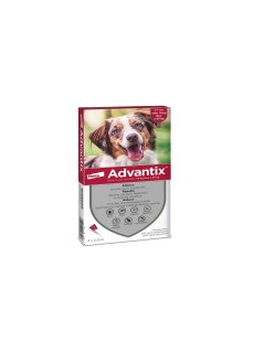 Advantix Spot On Soluzione Antiparassitaria Per Cani Da 10-25 Kg 4 Pipette Da 2,5ml 