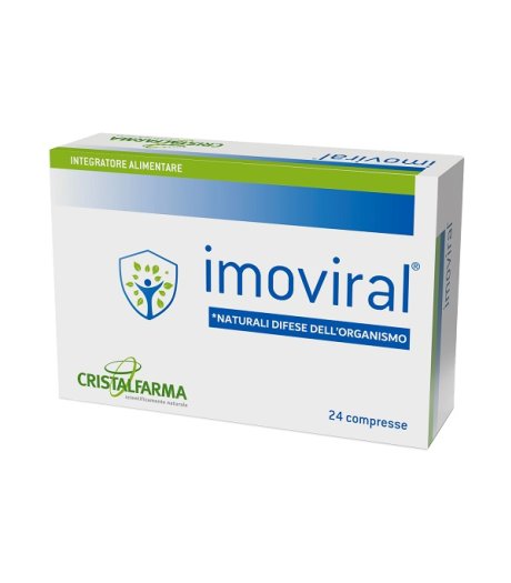 Cristalfarma Imoviral Integratore Sistema Immunitario 24 Compresse Cristalfarma Imoviral Integratore Sistema Immunitario 24 Compresse