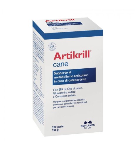 Artikrill cane 200 perle - Integratore Veterinario per le Articolazioni