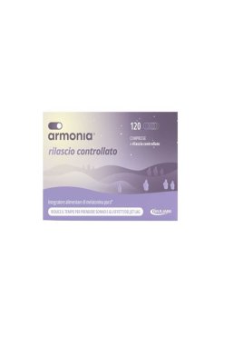 Armonia Rilascio Controllato Integratore di Melatonina 1mg 120 compresse