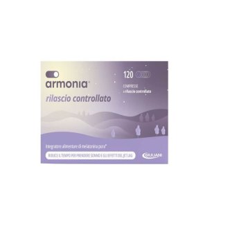 Armonia Rilascio Controllato Integratore di Melatonina 1mg 120 compresse