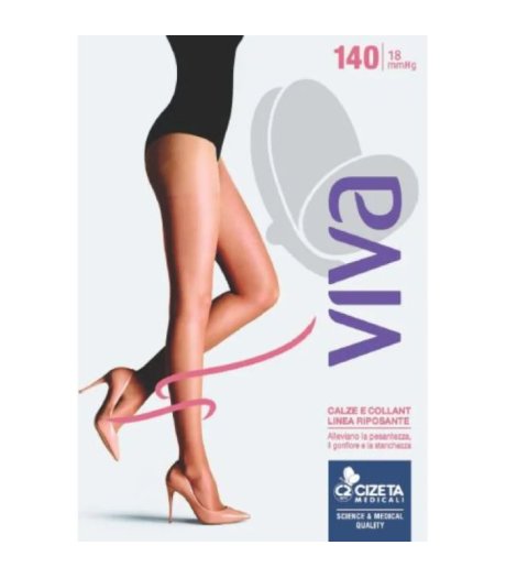 Viva 140 Collant At Maglia Liscia Pc Visone 5