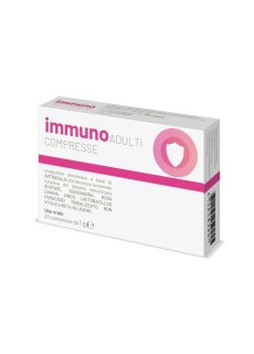 Immuno Adulti 20 Compresse - Integratore Per Il Sistema Immunitario