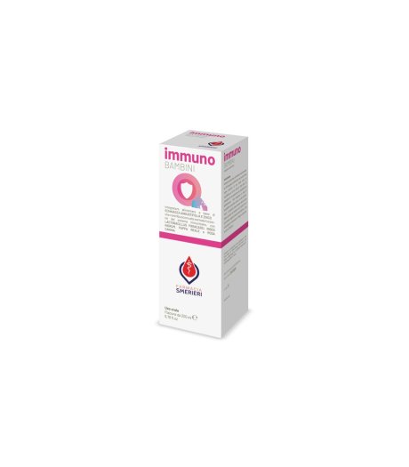 Immuno Bambini Sciroppo 200ml - Integratore Per Il Sistema Immunitario Dei Bambini