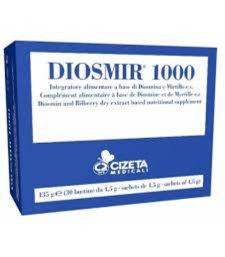 Diosmir 1000 Citizeta Medicali 16 Bustine Integratore Per La Funzionalità Del Microcircolo