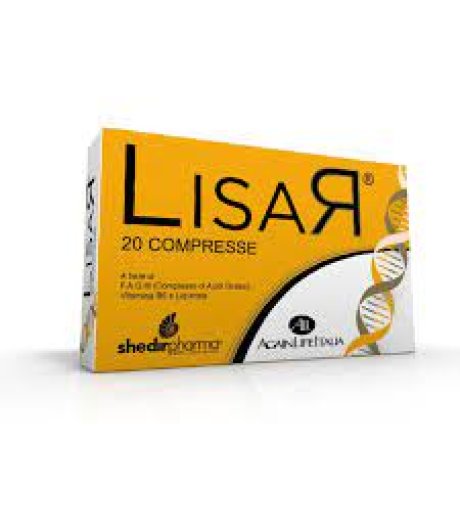 Lisar Shedir Pharma 20 Compresse Integratore per Sistema Respiratorio e Immunitario