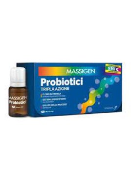 Massigen Probiotici 10 Flaconcini da 8ml 