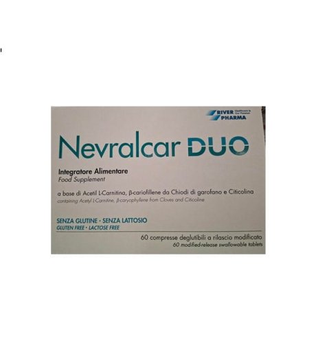 Nevralcar Duo 60 Compresse – Integratore Per Il Sistema Nervoso 