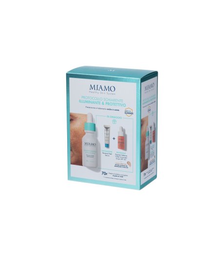 Med Macchie Estivo Protocollo 1 Pigment Control Miamo 30ml - Trattamento Schiarente per Macchie Cutanee con Mini Pigment Defense e Renewal Peel