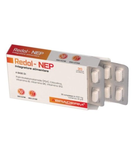 Redol Nep 30 Compresse - Integratore Per il Sistema Nervoso Redol Nep 30 Compresse - Integratore Per il Sistema Nervoso