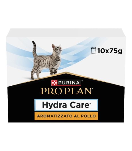 Purina Pro Plan Veterinary Diets Hydra Care Feline per Gatti al Pollo in Bustine Umido