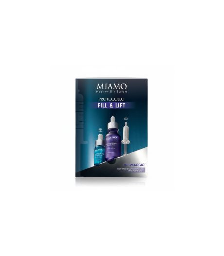 Miamo Cofanetto Fill & Lift con Collagen Boost Intense Serum 30ml + Multi-Peptide 20% Lifting Serum 10ml + Epigenage Shot 1ml