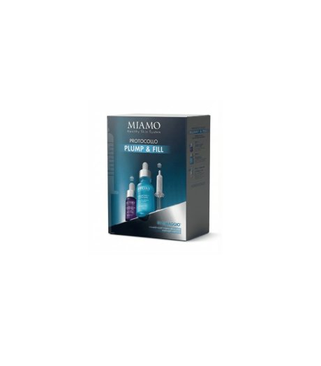 Miamo Cofanetto Plump & Fill Anti-Rughe con Hyaluronic14+ Fusion Serum 30ml + in Regalo Collagen Boost Intense Serum 10ml + Epigenage Shot 1ml