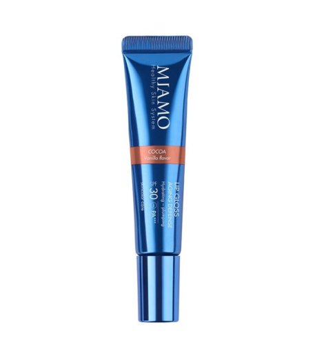 Miamo Lip Gloss Aging Defense SPF30 Protettivo Volumizzante e Idratante Colore Cocoa Vanilla Flavor 15ml Miamo Lip Gloss Aging Defense SPF30 Protettivo Volumizzante e Idratante Colore Cocoa Vanilla Flavor 15ml