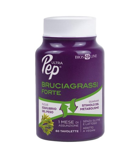 Ultra Pep Bruciagrassi Forte 60 tavolette - Integratore per il Controllo del Peso