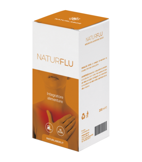 Naturflu 200ml - Integratore Utile a Favorire Un’Azione Emolliente e Lenitiva Della Mucosa Orofaringea e a Migliorare La Funzionalità Delle Prime Vie Respiratorie