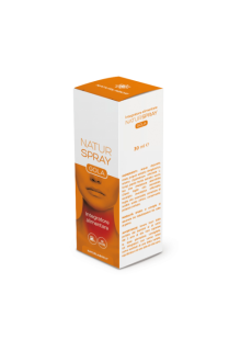 Natur Spray Gola 30ml - Spray a Base di Miele e Propoli Con Azione Emolliente e Lenitiva