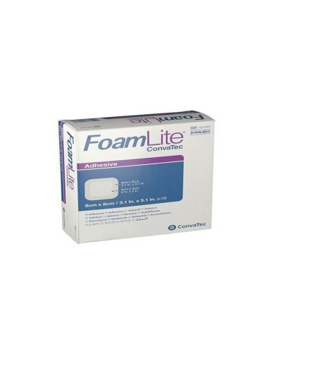 Convatec Foam Lite Medicazione 8x8 cm 10 Pezzi