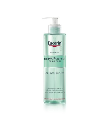 Eucerin DermoPurifyer Oil Control 400 ml - Gel Detergente Viso