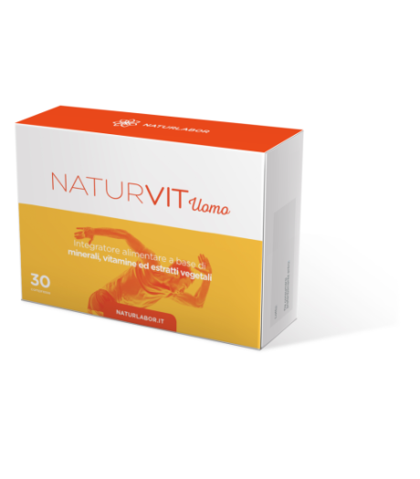 Naturvit Uomo 30 Compresse - Integratore Multivitaminico e Multiminerale