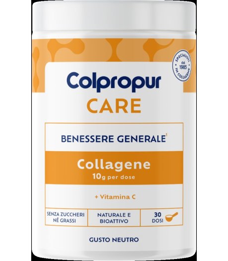 Colpropur Care Gusto Neutro 300g - Integratore a base di Collagene e Vitamina C