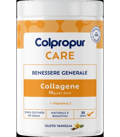 Colpropur Care Gusto Vaniglia 300g - Integratore a base di Collagene e Vitamina C