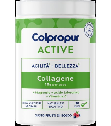 Colpropur Active Frutti di Bosco 330g - Integratore Per Ossa, Muscoli e Articolazioni