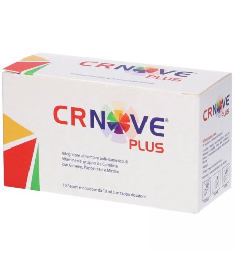 Crnove Plus Integratore Per Stanchezza Fisica e Mentale 10 Flaconi