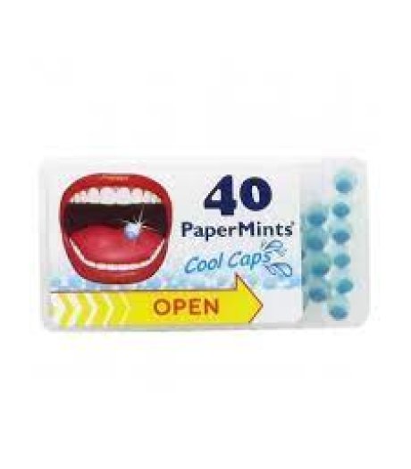 Paper Mints Cool Caps per alitosi 40 perle