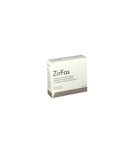 ZirFos 12 Bustine - Integratore di Fermenti Lattici e Vitamine del gruppo B