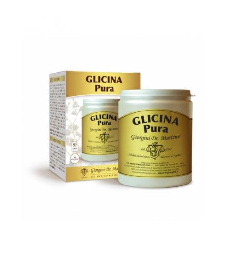 Dr Giorgini Glicina Pura 250g Polvere - Integratore di Glicina