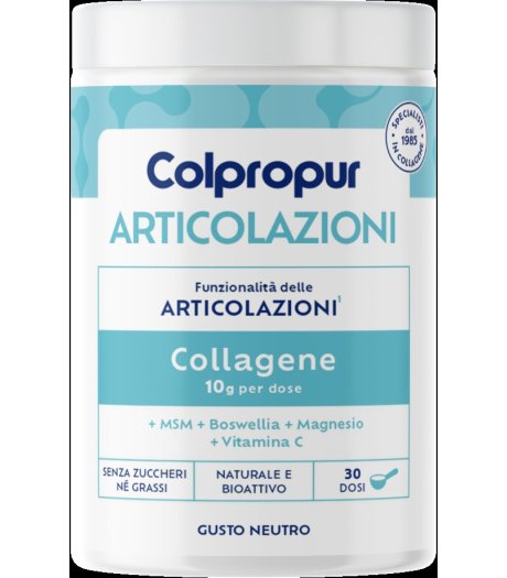Colpropur Articolazioni Gusto Neutro 336g - Integratore Per Ossa, Articolazioni e Cartilagini a base di Collagene Idrolizzato