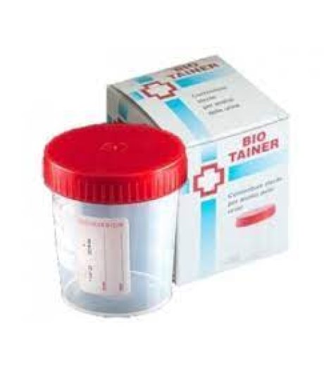 Contenitore Per Urina Biotainer In Polipropilene Con Tappo/Vite Da 120 Ml 1 Pezzo