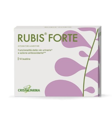 Rubis Forte Integratore per le basse vie urinarie 14 Bustine