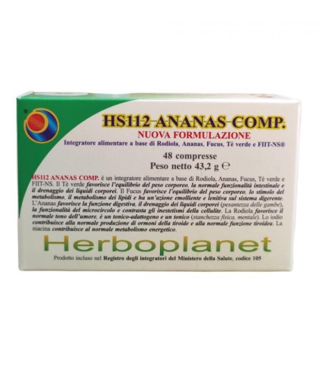 Hs 112 Ananas Comp. 48 Compresse