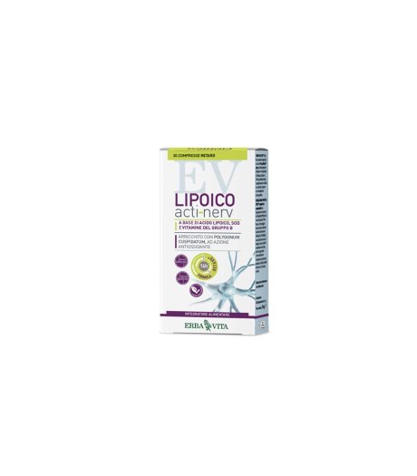 Lipoico Acti Nerv Retard 30 Compresse - Integratore Antiossidante