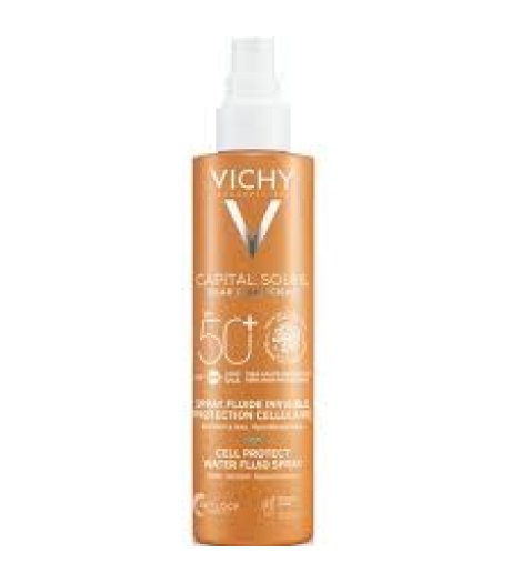 Vichy Capital Soleil Solare Spray Anti-Disidratazione Texture Ultra-Leggera 50+ SPF 200 ml