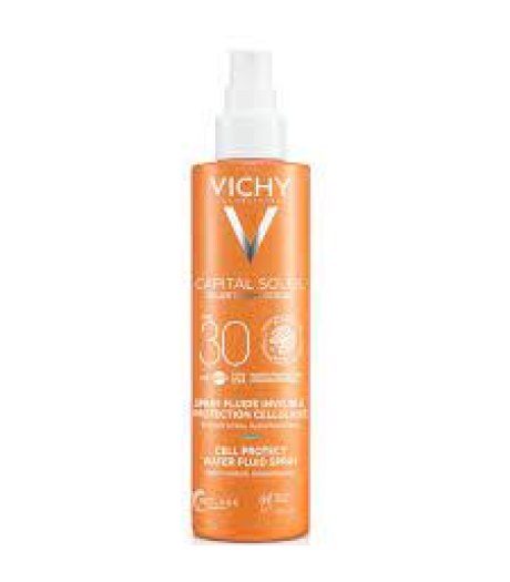 Vichy Capital Soleil Solare Spray Anti-Disidratazione Texture Ultra-Leggera 30SPF 200ml