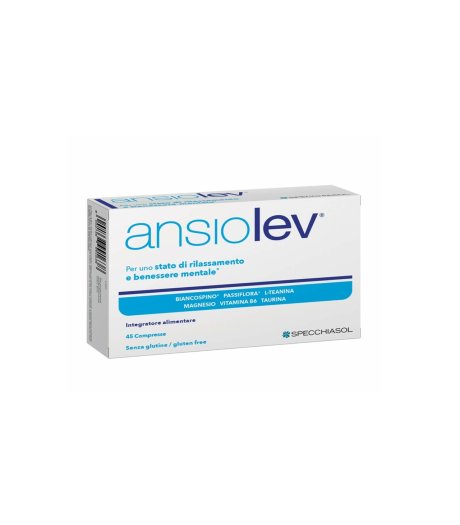 Ansiolev Integratore Per Ansia E Stress 45 Compresse 