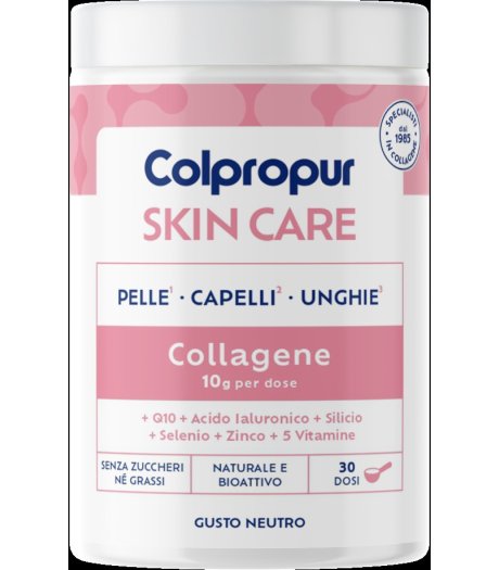 Colpropur Skin Care Gusto Neutro 306g - Integratore Per Pelle Capelli e Unghie a base di Collagene