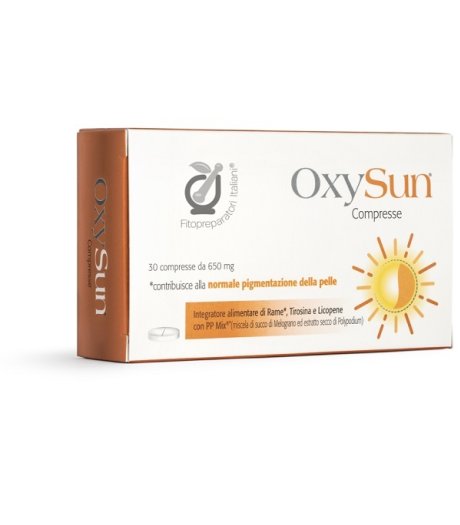 Fitopreparatori Italiani Oxysun 30 Compresse Fitopreparatori Italiani Oxysun 30 Compresse