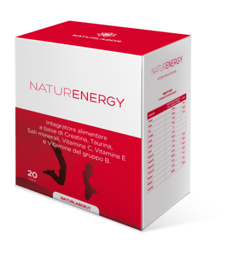 Naturenergy 20 Bustine - Integratore Per Ridurre Stanchezza Fisica e Affaticamento