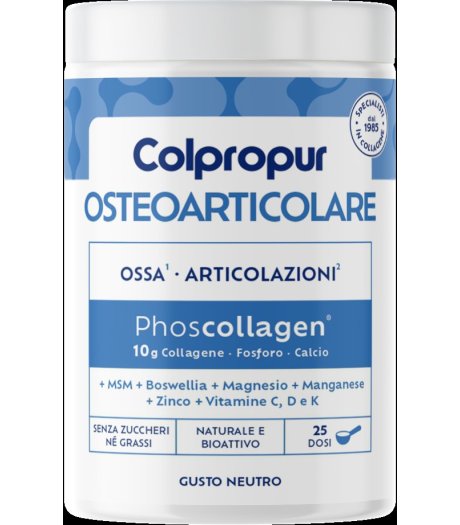 Colpropur Osteoarticolare Gusto Neutro 340g - Integratore Per Ossa e Articolazioni