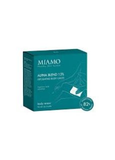 Miamo Body Renew Alpha Blend 13% 6 Garze Per Una Doppia Esfoliazione 