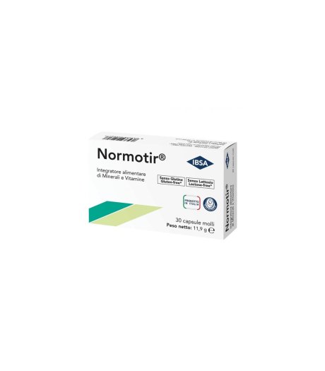 Normotir Integratore Di Minerali E Vitamine 30 Capsule Molli 