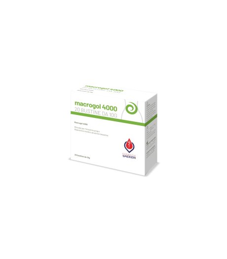 Macrogol 4000 20 Bustine - Intestino Pigro e Stipsi