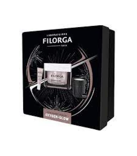 Filorga Cofanetto Oxygen Glow Trattamento Illuminante Perfezionatore Viso