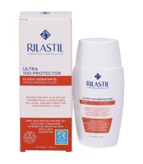 Rilastil Ultra 100 Protector Fluido Protezione Molto Alta SPF50+ 50ml